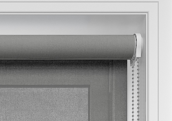 Pompeii Voile, Iron - Twist&Fit Roller Blind - Image 11